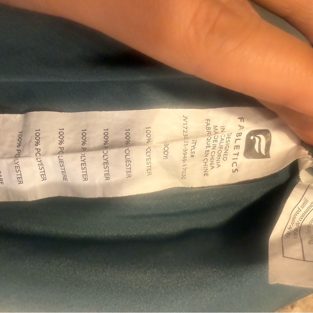 Fabletics Forest Green Athletic Jacket - image 5